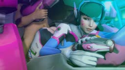 D.va & Widow Gangbang loop