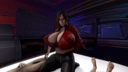 Ada wong Nipple fuck 2