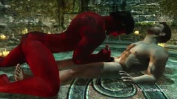 Skyrim: RE Chris & Incubus