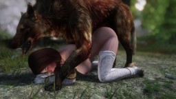 SHORT: Princess submits to wolf (1/2)