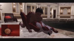 Demonic babe fucked and creampied