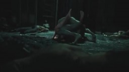 Jill Valentine corrupted by a zombie.
