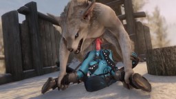 Aquarea Left to Fight a Werewolf