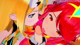 Xenoblade Chronicles 2 - Pyra and Mythra