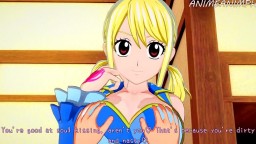 Fairy Tail - Lucy fucks with Natsu