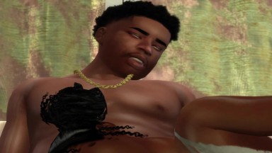 FINE ASS BLACK CHICK GRINDS HARD ON BBC