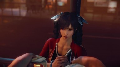 [LewdGazer] - Xiaoyu Back alley Bleached