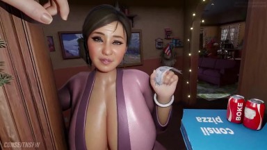 Rio tips the pizza man (4k?)