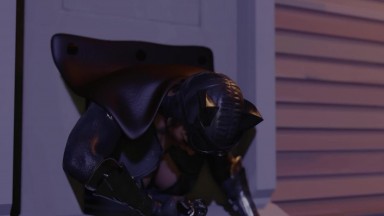 Cat Woman - I'm stuck and the dog is fucking me!